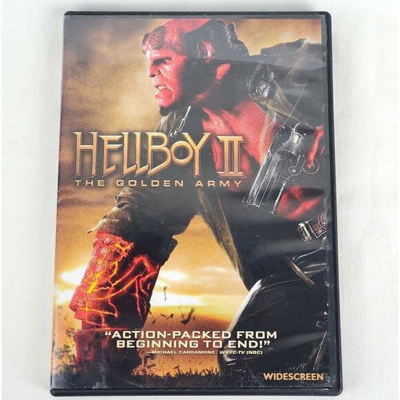 Hellboy II: The Golden Army (2008 Film) Fantasy/Action Movie [DVD] - Picture 1 of 6